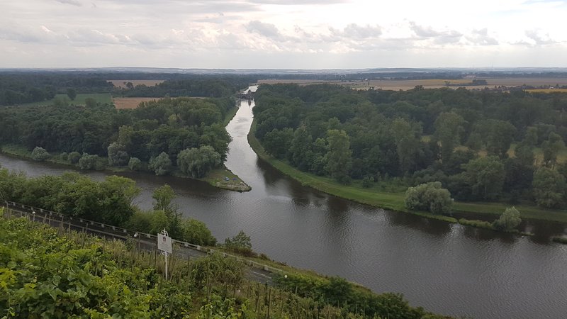 Mělník a soutok Labe a Vltavy