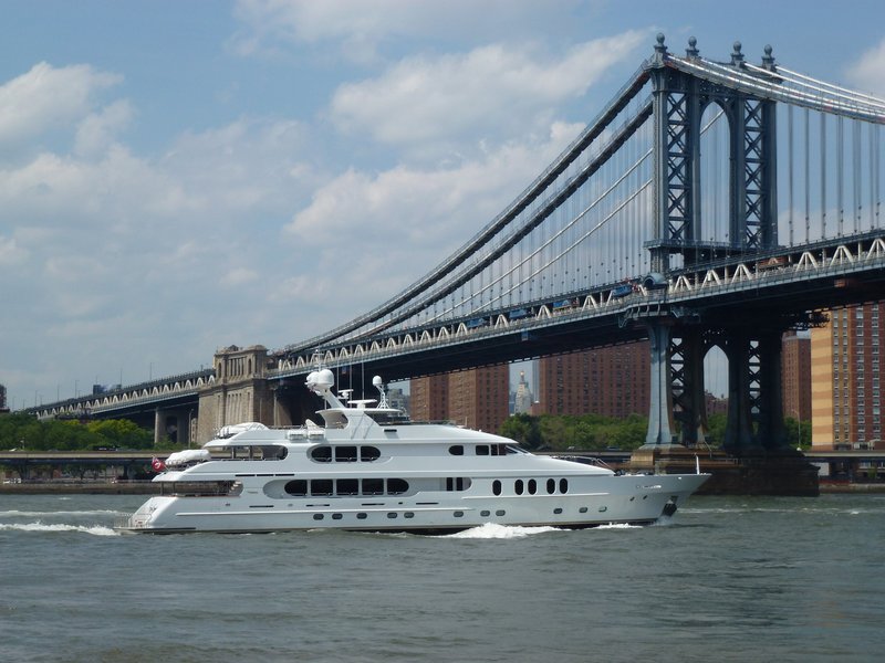 Newyorský přístav a Manhattanský most